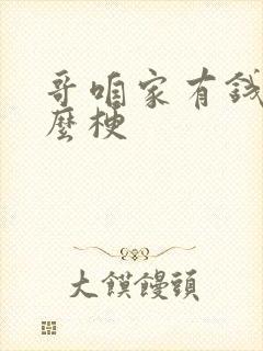 哥咱家有钱了什么梗