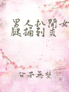 男人扒开女人的腿捅到爽