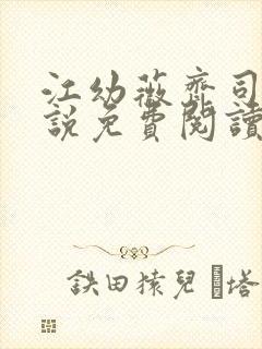 江幼薇齐司年小说免费阅读最新章节