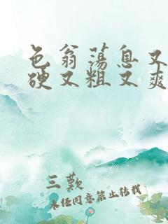 色翁荡息又大又硬又粗又爽电影