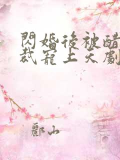 闪婚后被醋王总裁宠上天剧情