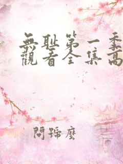 无耻第一季免费观看全集高清