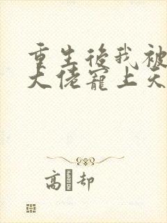 重生后我被五个大佬宠上天