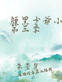 腹黑少爷小甜妻第三季