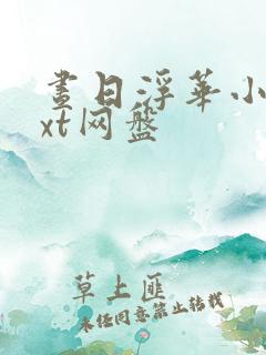 昼日浮华小说txt网盘