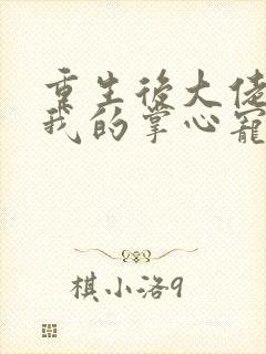 重生后大佬成了我的掌心宠