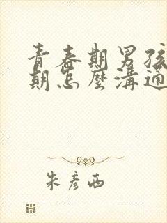 青春期男孩叛逆期怎么沟通