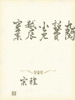 穿越小说九皇子叶辰免费阅读