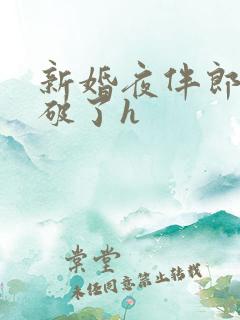 新婚夜伴郎把处破了h