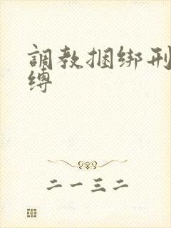 调教捆绑刑具束缚