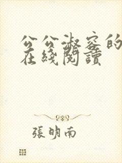 公公淑容的小说在线阅读