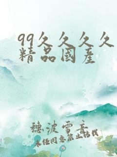 99久久久久久精品国产