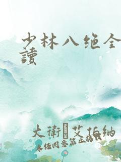 少林八绝全文阅读