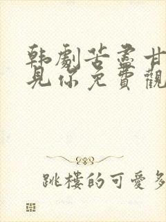 韩剧苦尽甘来遇见你免费观看