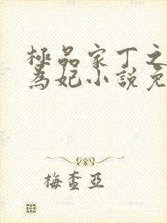 极品家丁之册母为妃小说免费阅读无弹窗