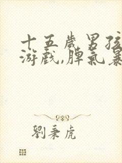 十五岁男孩沉迷游戏,脾气暴躁,叛逆打妈妈