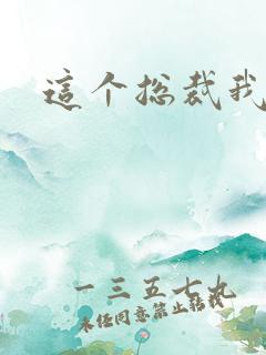 这个总裁我要了