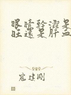 眼睛干涩是肝火旺还是肝血不足