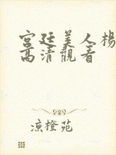 宫廷美人杨贵妃高清观看