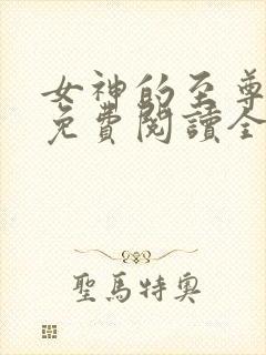 女神的至尊兵王免费阅读全文