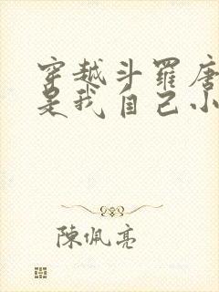 穿越斗罗唐三竟是我自己小说