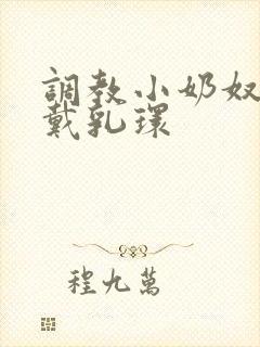 调教小奶奴穿环戴乳环