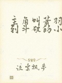 主角叫萧羽穿越到斗破的小说