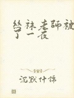 丝袜老师被我操了一夜