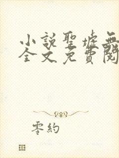 小说圣墟无弹窗全文免费阅读