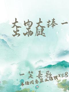 大肉大捧一进一出两腿