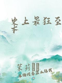 史上最狂至尊全本