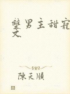 双男主甜宠生子文