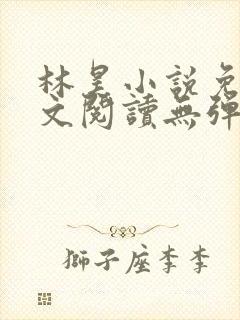 林昊小说免费全文阅读无弹窗
