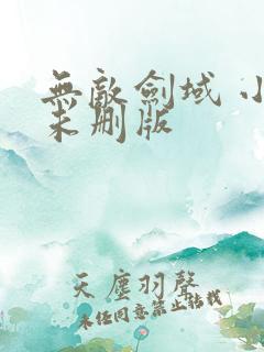 无敌剑域 小说未删版