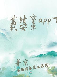 业绩宝app下载安卓