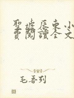 圣墟辰东小说免费阅读全文无删减