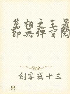 万相之王最新章节无弹窗阅读