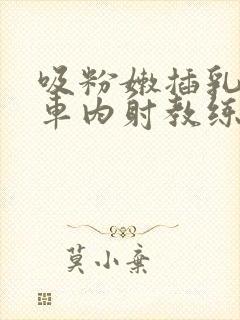 吸粉嫩插乳头公车内射教练