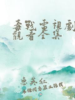 毒战电视剧免费观看全集