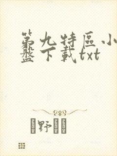 第九特区小说网盘下载txt