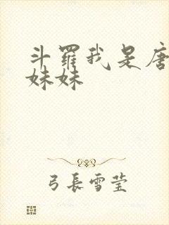 斗罗我是唐三他妹妹