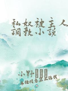 私奴被主人玩弄调教小说