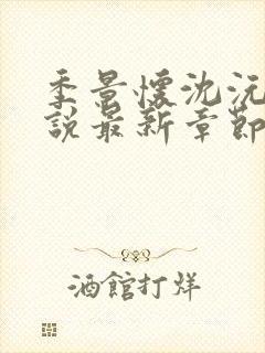 季景怀沈沅溪小说最新章节免费阅读