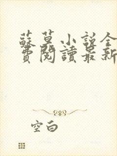 苏莫小说全文免费阅读最新章节