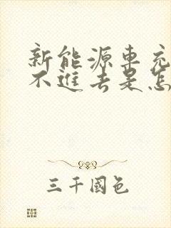 新能源车充电充不进去是怎么回事