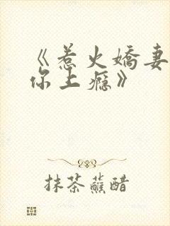 《惹火娇妻,宠你上瘾》