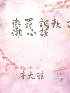 惩罚 调教 高潮 小说