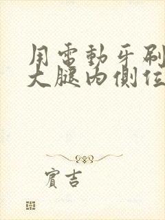 用电动牙刷放在大腿内侧位置作文