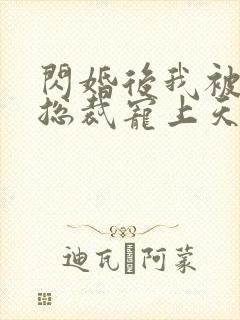 闪婚后我被千亿总裁宠上天