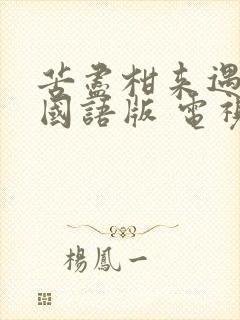 苦尽柑来遇见你国语版 电视剧免费观看